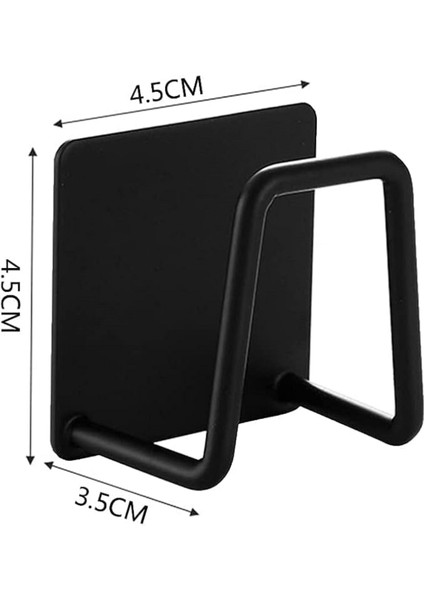 Dilan Store 1 Adet Siyah Sünger Askılığı Evye Sünger'liği Banyo Mutfak Düzenleyici Musluk Yanı Sünger'lik D-1 modelleri