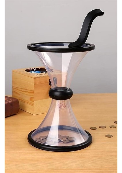 Eğlenceli Huni Şeklinde Ilginç Şeffaf Para Biriktirme Kumbarası fiyatları