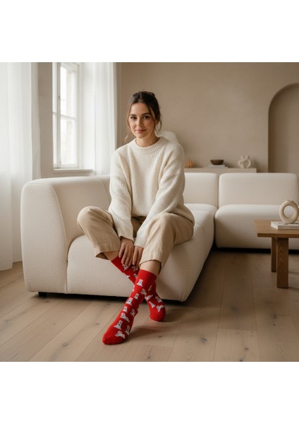 Rabbit Socks – Desenli Unisex Soket Çorap