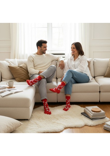 Rabbit Socks – Desenli Unisex Soket Çorap
