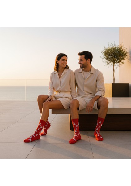 Rabbit Socks – Desenli Unisex Soket Çorap