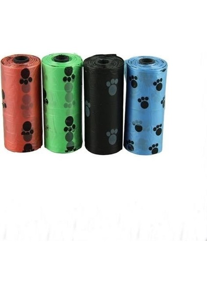 4lü Evcil Hayvanlar Için Pati Desenli Kedi Köpek Kaka Poşeti Torbası fiyatları