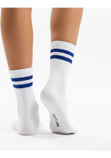 Gost Liria -5’li Beyaz Ribanalı Tenis Ünisex Çemberli Çorap fırsatları