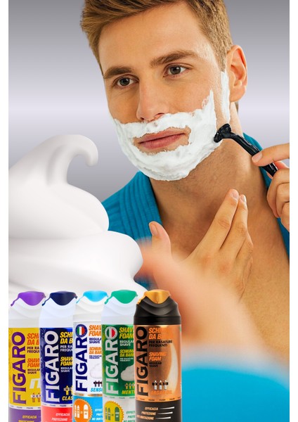 Fıgaro Tıraş Köpüğü Hassas Cilt 400 ml modelleri