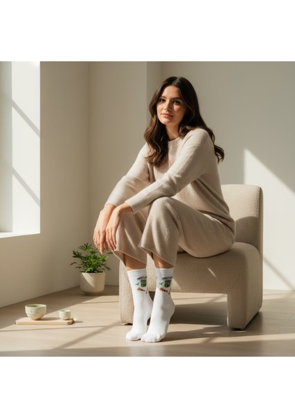 Macha Socks – Desenli Unisex Soket Çorap