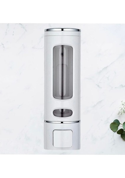 Dln Shop Duvara Monte Manuel Sabunluk Sıvı Lavabo Sabunluk El Sabunu Beyaz Renk D-52