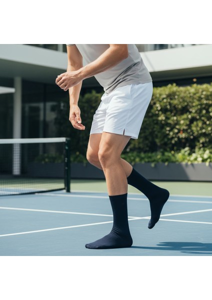 Gost Liria- 5’li Renkli Ribanalı Unisex Soket Çorap