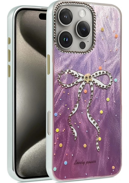 Iphone 16 Pro Kılıf Blade Aynalı Desenli Kapak - Desen 1