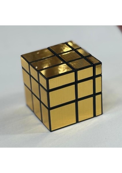 3X3X3 Mirror Sihirli Zeka Küpü Geometrik Asimetrik Sarı fiyatları