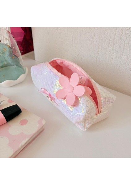 Pullu & Işıltılı Kalem / Makyaj Çantası fiyatları