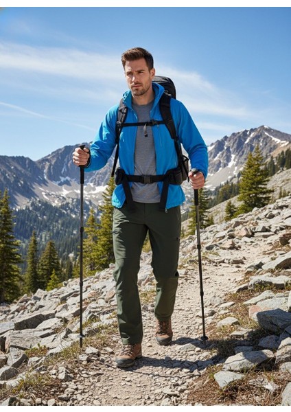 Haki Trekking ve Outdoor Softshell Pantolon – Sıcak Tutan, Esnek ve Rahat Kesim fırsatları