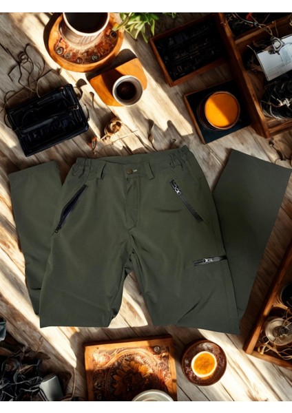 Haki Trekking ve Outdoor Softshell Pantolon – Sıcak Tutan, Esnek ve Rahat Kesim indirimleri