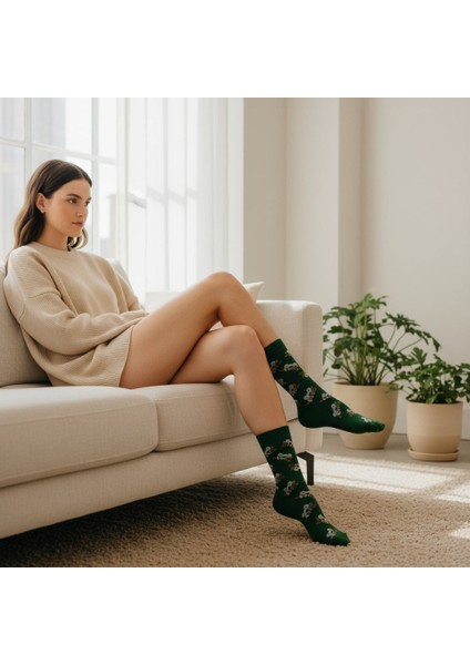 Koala Socks – Desenli Unisex Soket Çorap