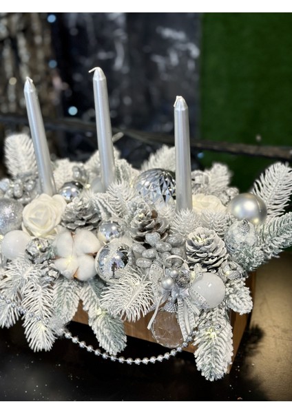 Yılbaşı Lüks Tasarım Peri LED Işıklı Masa Üstü Dekor indirimleri