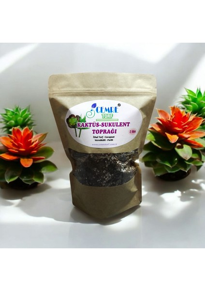 Premıum Kaktüs - Sukulent Toprağı 2 Litre