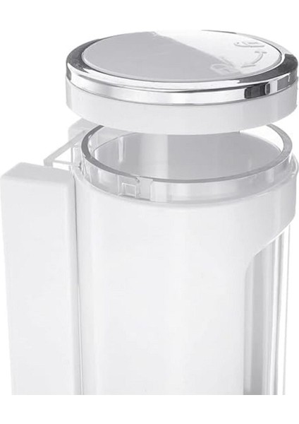 Dln Shop 2 Adet Beyaz 400 ml Duvara Monte Manuel Sabunluk Sıvı Lavabo Sabunluk El Sabunu D-52 fırsatları