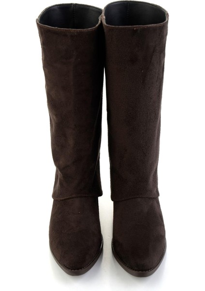 Kahve Kadın Çizme K03586240072 fırsatları