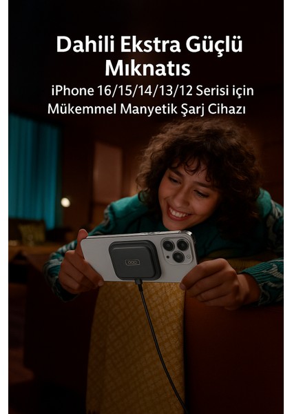 21W Magsafe Uyumlu Apple Watch iPhone Airpods Kablosuz Wireless Şarj Aleti Cihazı indirimleri