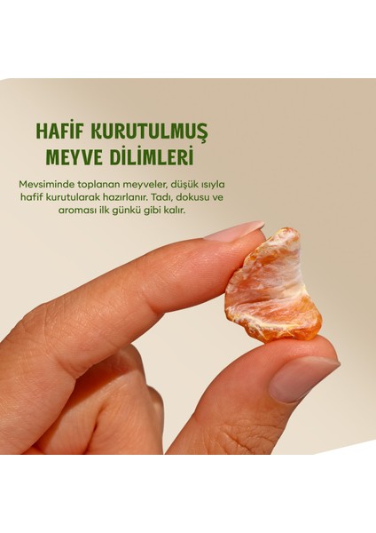 Kurutulmuş Mandalina - Soft Dried - Atıştırmalık Kuru Meyve 2 x 50 gr fiyatları