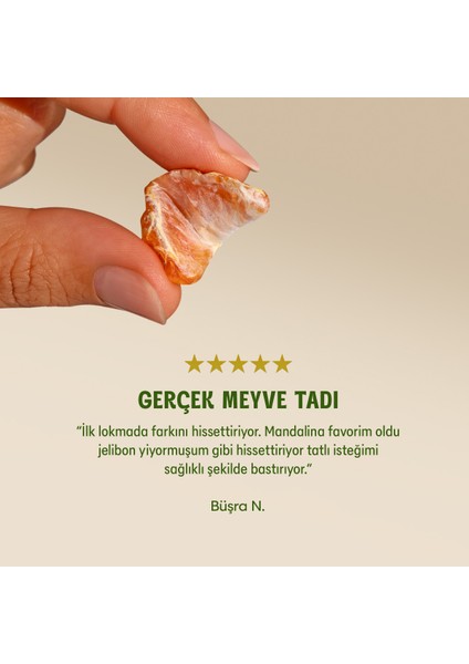 Kurutulmuş Mandalina - Soft Dried - Atıştırmalık Kuru Meyve 2 x 50 gr fırsatları