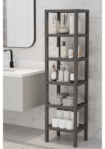 Ombeg Modüler Raf, Çok Amaçlı 6 Bölmeli Raf Ünitesi, 6 Raflı Organizer fırsatları