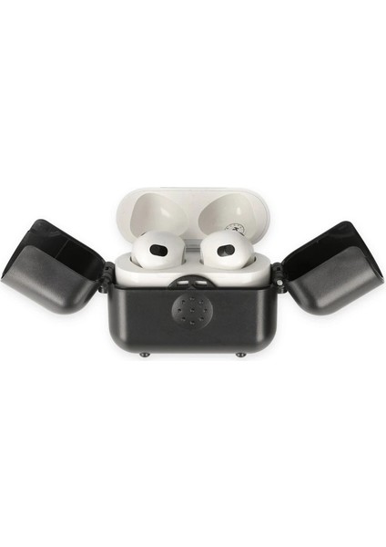 Buğz Airpods 3 (3.nesil) Basmalı Kılıf - Siyah modelleri