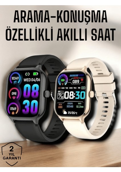 Suya Dayanıklı Bluetooth Akıllı Saat Gps Adımsayar Nabız & Sağlık Takibi