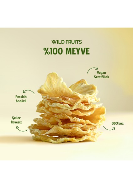Kurutulmuş Ananas - Soft Dried - Atıştırmalık Kuru Meyve 3 x 50 gr modelleri