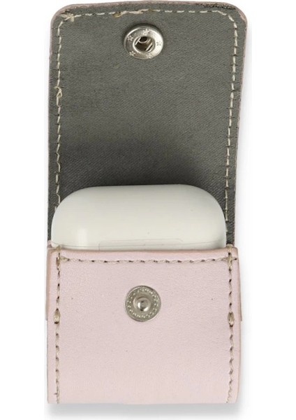 Buğz Airpods 2 (2.nesil) Askılı Kılıf - Pudra fırsatları