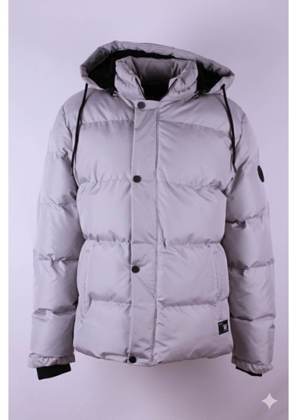 26KE86000005 Spor Likra Şişme Taş Erkek Mont 2911