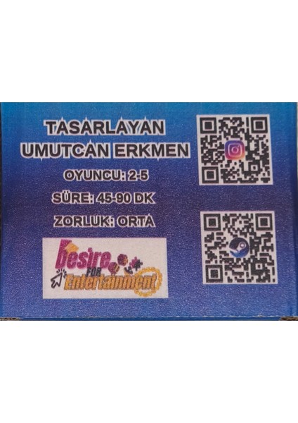 Desire For Mining 2-5 Kişilik Yerli Kart/kutu Oyunu + Eklenti Paketi