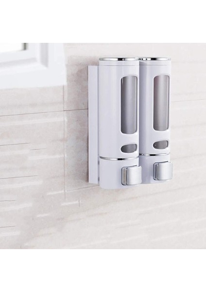 Vıvo Duvara Monte Manuel Sabunluk Sıvı Lavabo Sabunluk El Sabunu Beyaz Renk 2 Adet Beyaz Renk modelleri
