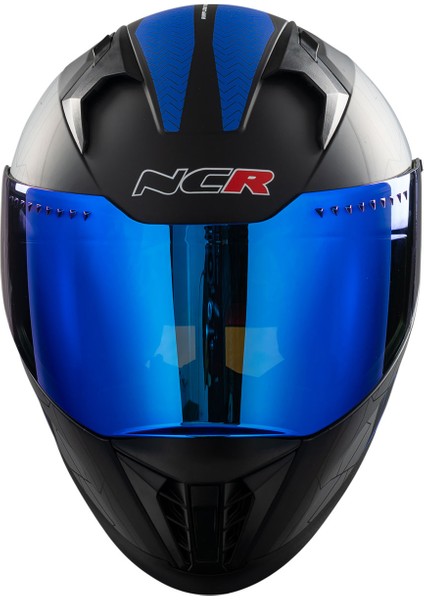 Ncr Stream Kapalı Kask Mavi Vizörlü (Ece-06) fiyatları