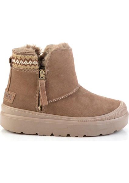 Vizon Hakiki Deri Kadın Bot & Bootie K02748100402