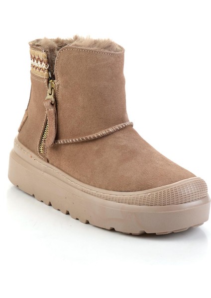 Vizon Hakiki Deri Kadın Bot & Bootie K02748100402 fiyatları