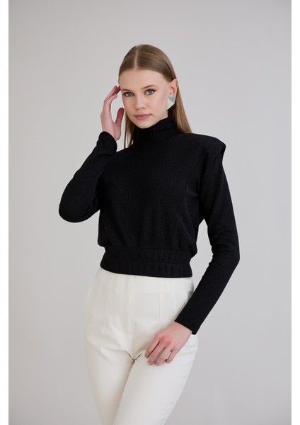 Vatkalı Simli Triko modelleri