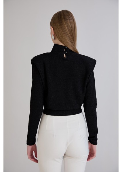 Vatkalı Simli Triko