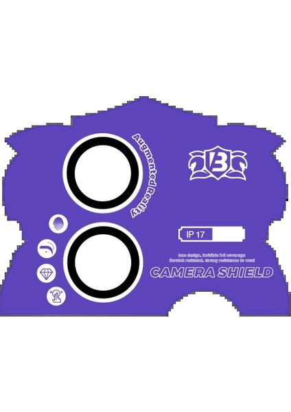 Apple iPhone 17 Bilvis Titan Kamera Lens - GÜMÜŞ-(5796) fiyatları