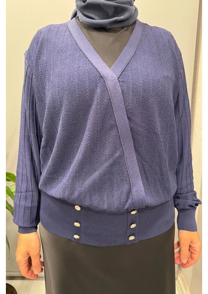 Hırka Lacivert 26KOBHRK1863 modelleri