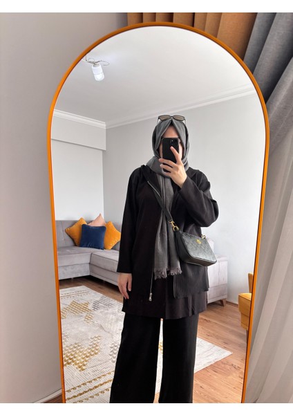 Siyah Triko Pantolon Takım