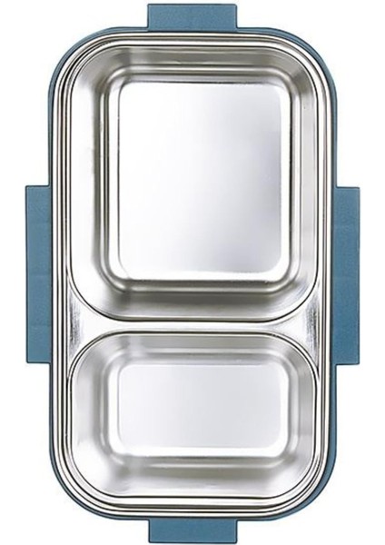 Titiz Aura 2 Katlı Çelik Bölmeli Beslenme Kutusu 850 ml (450+400) indirimleri