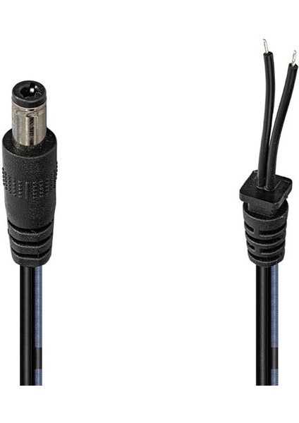 Powermsater PM-32445 1.2Metre Notebook Adaptör Jacklı Kablo 5.5*2.5 Uç