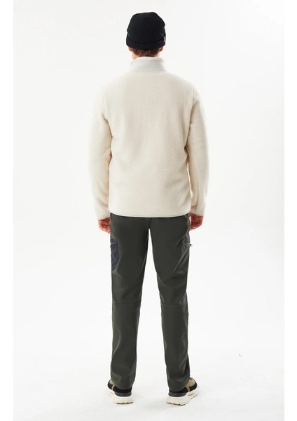 Erkek Taş Rengi Peluş Polar 2411149 modelleri