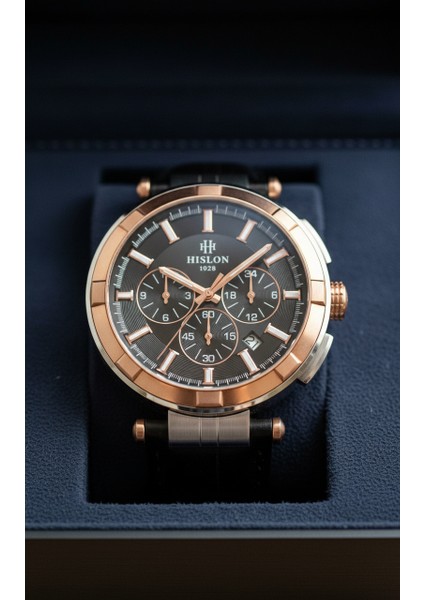 Siyah Deri Kordon Erkek Kol Saati DT202T-04BR fiyatları