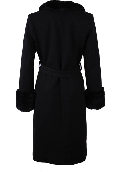 26KG07000018 Siyah Kadın Kaban 3412 modelleri