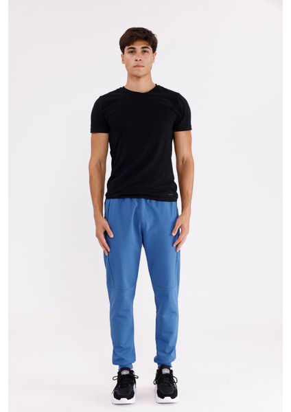 Ottoman Şeritli Fermuarlı Cepli Lastik Belli Daralan Paça Ribanalı Konforlu Spor Eşofman Altı indirimleri