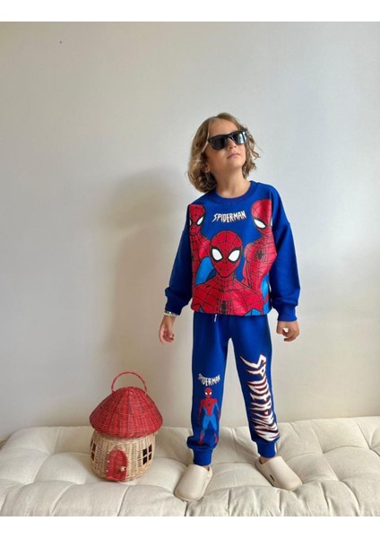 Spiderman Erkek Çocuk Eşofman Takımı