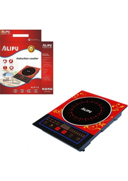 Aılıpu Alp-12 2200 W Elektrikli Induction Cam Ocak Tasarruflu Fanlı Dijital Dokunmatik Tuş Kontrol fiyatları