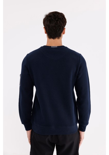 Selanik Dokulu Yumuşak Tutuşlu Rahat Kalıp Sade Tasarım Uzun Kollu Sweatshirt modelleri