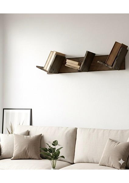 O&a Wood Doğal Ahşap Kitaplık, Dekoratif Tasarım Ahşap Vintage Kitaplık fiyatları
